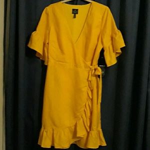 Adriana Papell wrap dress